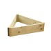 Triangular Wooden Raised Bed